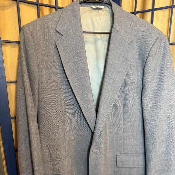 London Fog Other - Vintage London Fog Gray Blazer Gold Buttons Made in USA Sport Coat